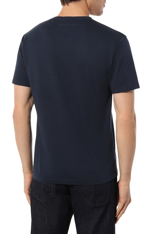 фото Хлопковая футболка stefano ricci