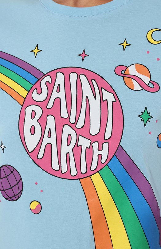 фото Хлопковая футболка mc2 saint barth