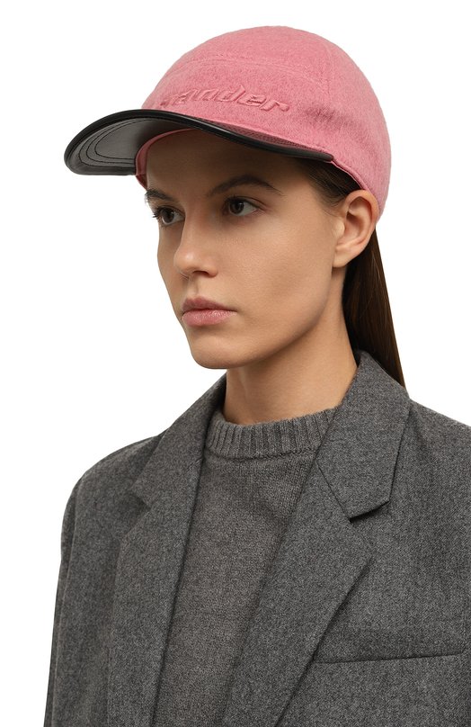 фото Комбинированная бейсболка jil sander