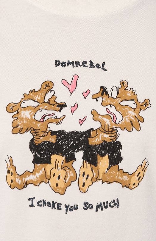 фото Хлопковая футболка domrebel