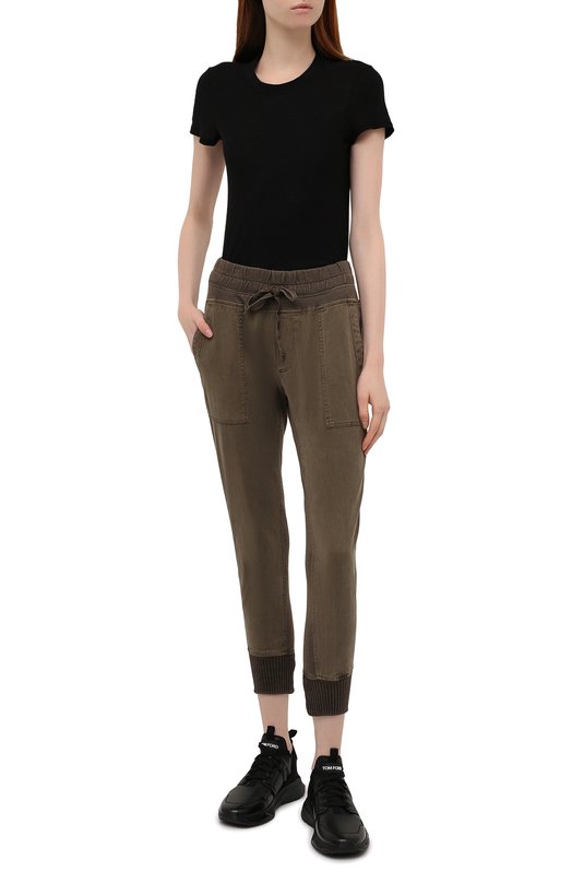 фото Хлопковая футболка james perse