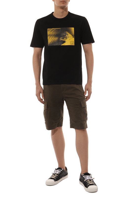 фото Хлопковая футболка c.p. company