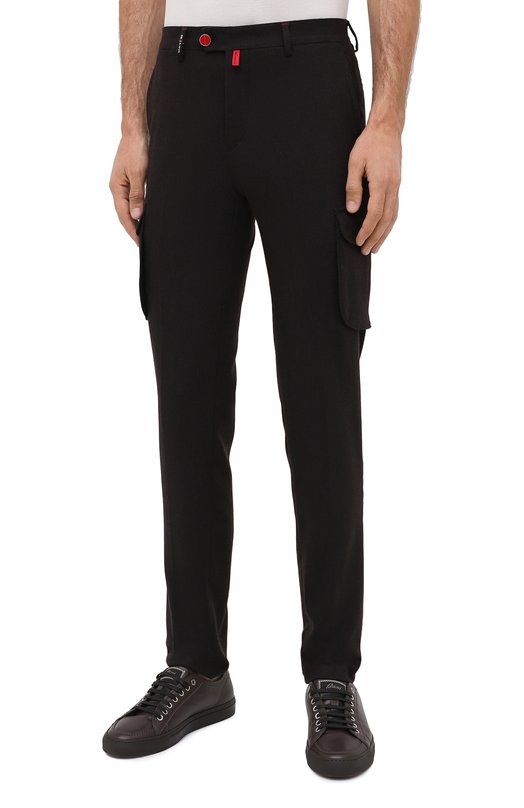 фото Шерстяные брюки-карго kiton