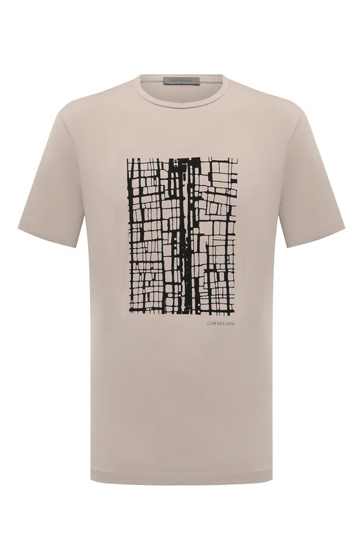 фото Хлопковая футболка corneliani