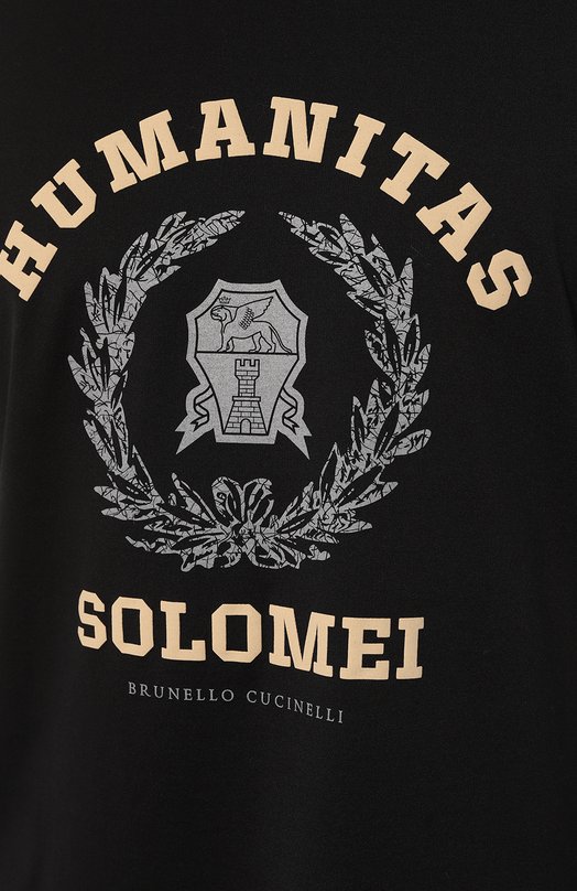 фото Хлопковая футболка brunello cucinelli