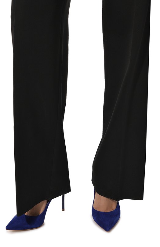 фото Замшевые туфли casadei