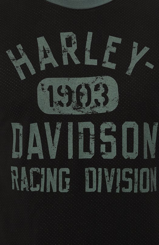 фото Хлопковая футболка harley-davidson