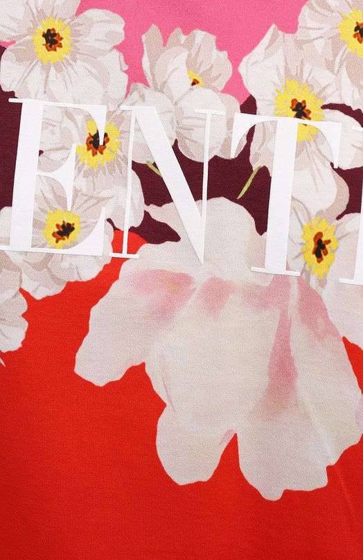 фото Хлопковая футболка valentino