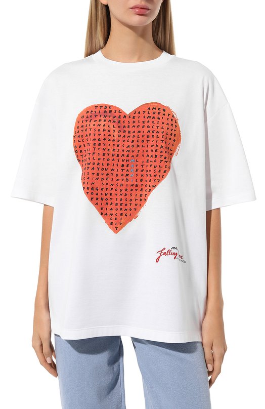 фото Хлопковая футболка marni