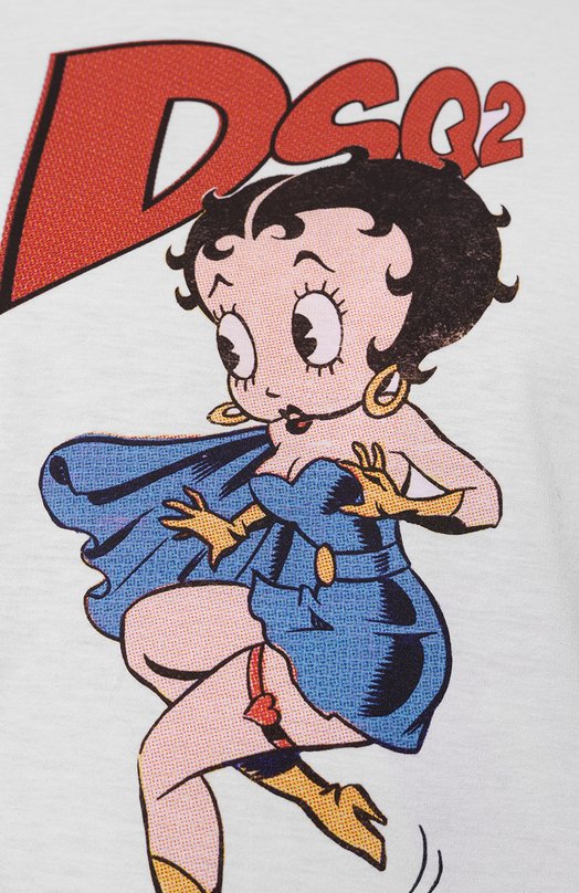 фото Хлопковая футболка dsquared2