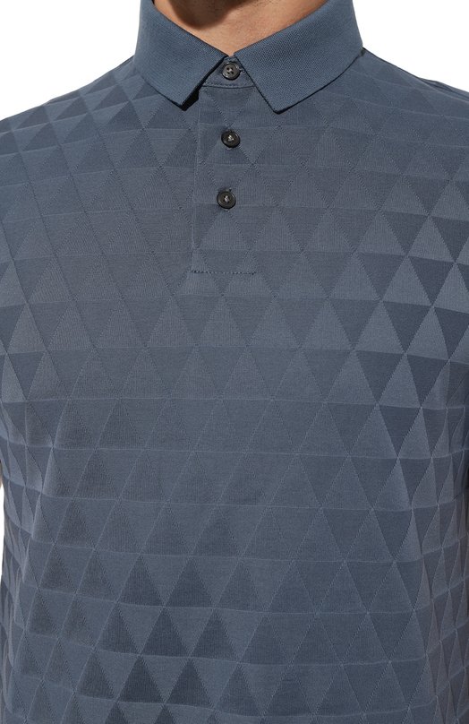 фото Хлопковое поло emporio armani