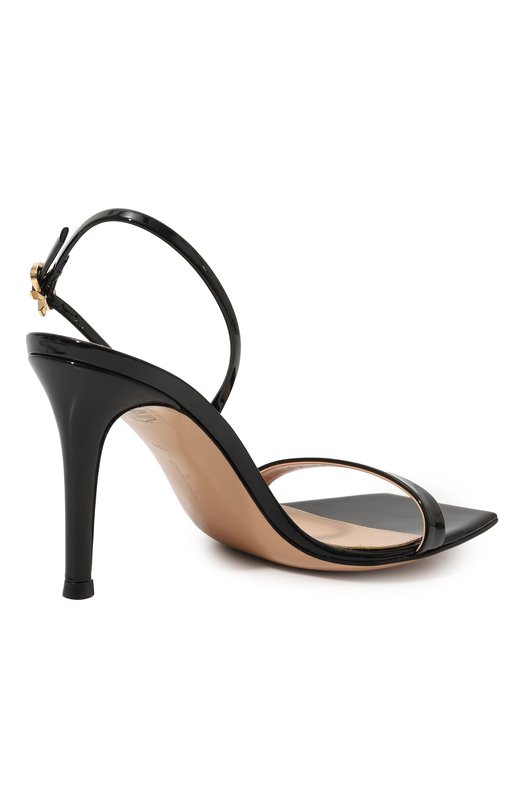 фото Кожаные босоножки ribbon stiletto 85 gianvito rossi