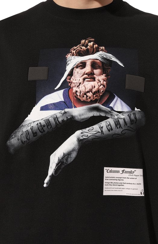 фото Хлопковая футболка diego venturino