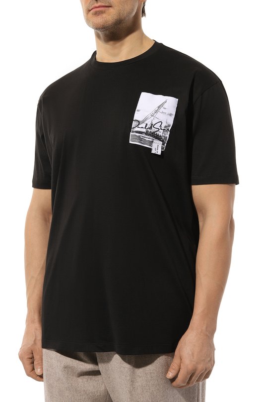 фото Хлопковая футболка paul&shark