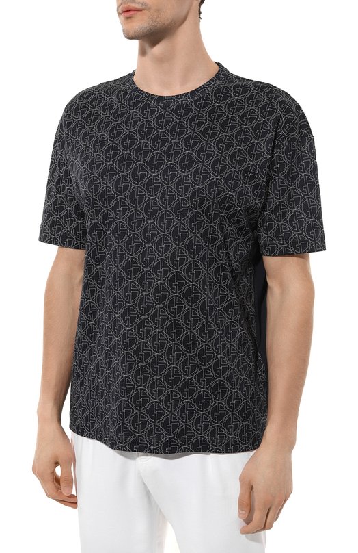 фото Хлопковая футболка giorgio armani