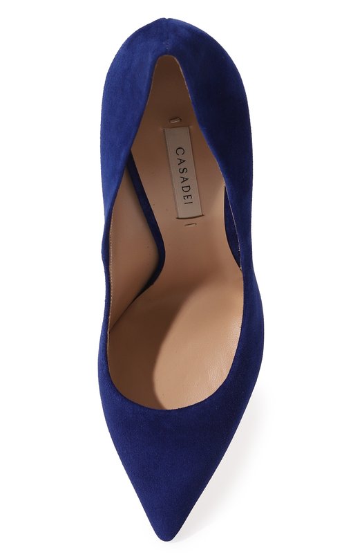 фото Замшевые туфли casadei