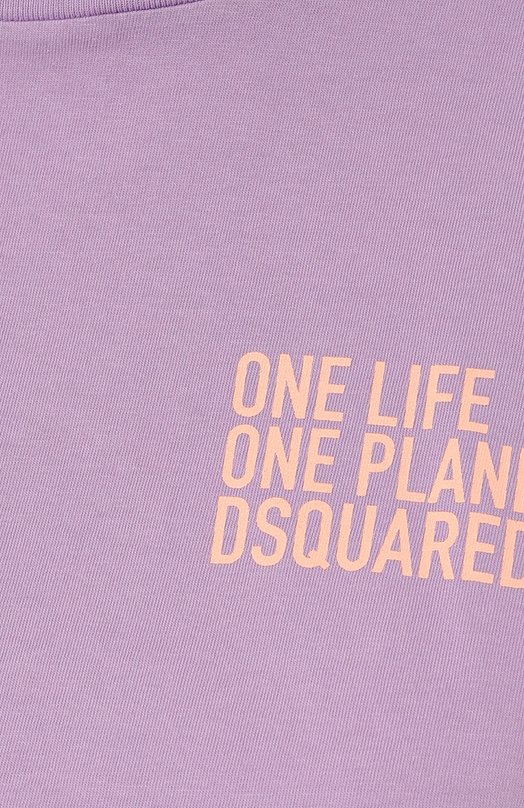 фото Хлопковая футболка dsquared2