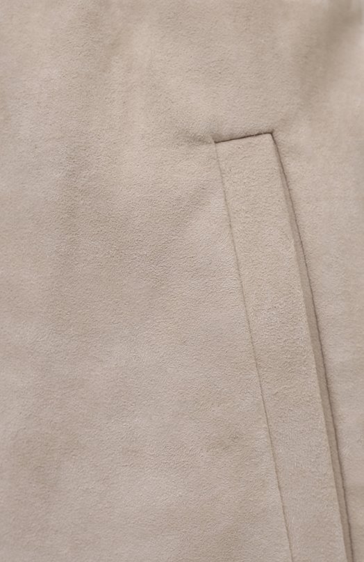 фото Замшевые брюки brunello cucinelli