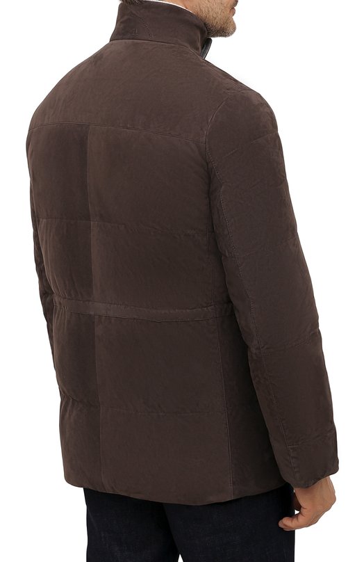 фото Замшевая куртка kiton