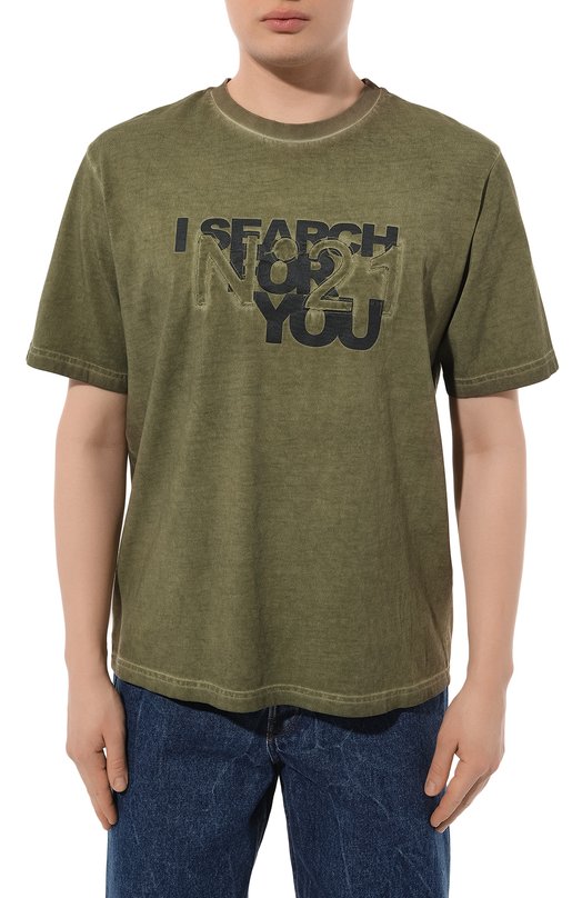 фото Хлопковая футболка n21