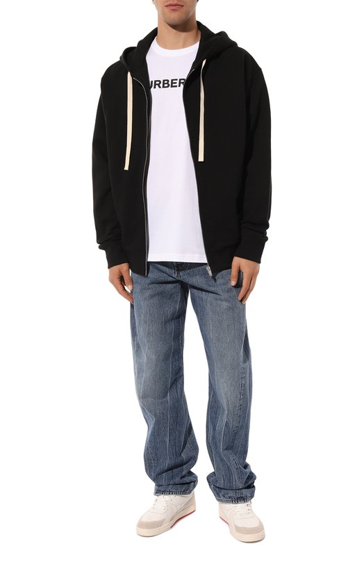 фото Хлопковая футболка burberry