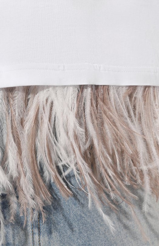 фото Хлопковая футболка simonetta ravizza