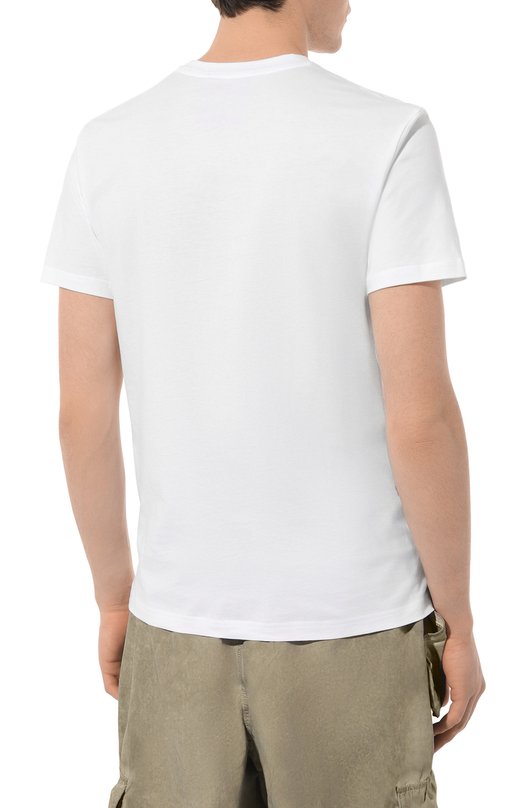 фото Хлопковая футболка moschino