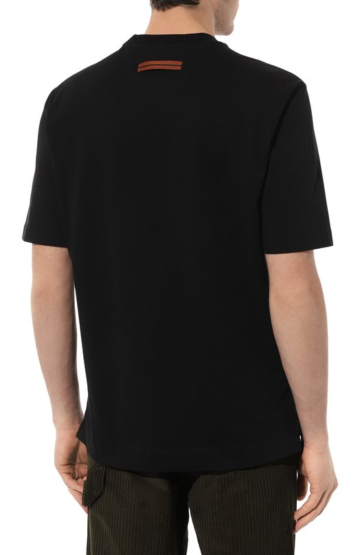 фото Хлопковая футболка ermenegildo zegna