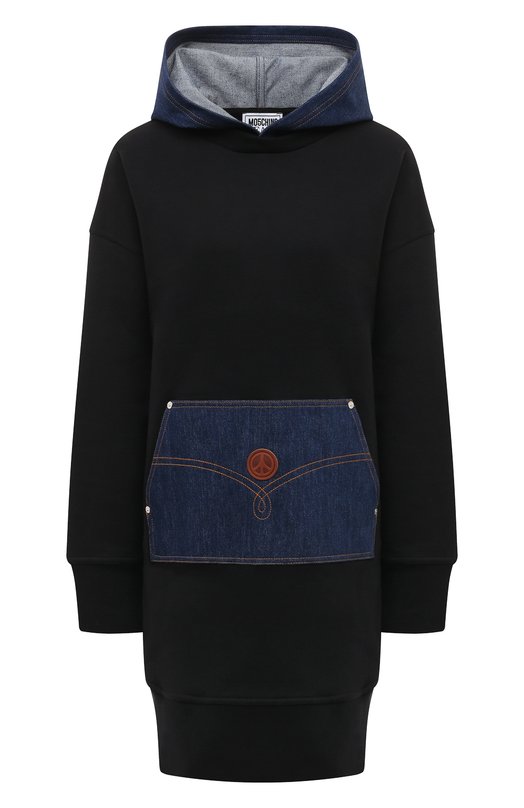 фото Хлопковое платье m05ch1no jeans