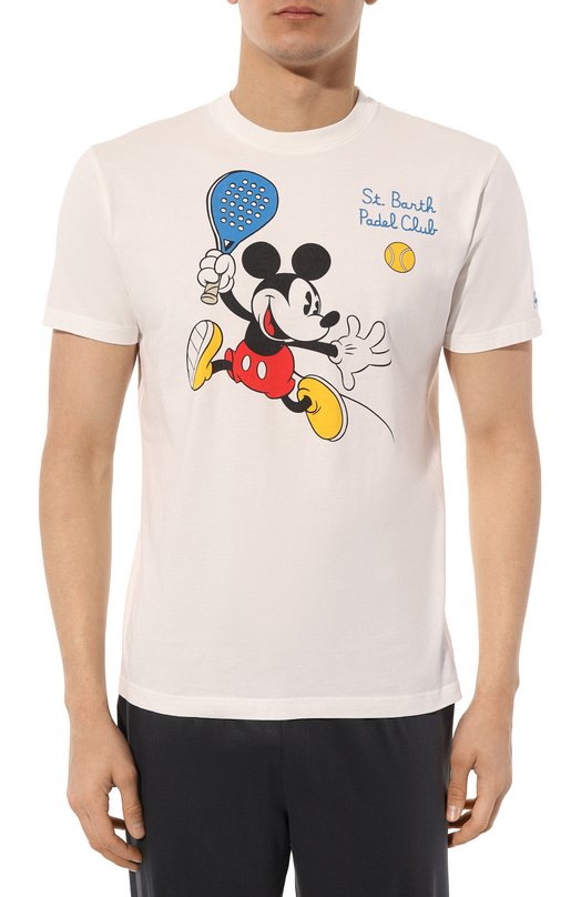 фото Хлопковая футболка mc2 saint barth