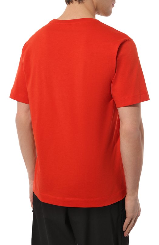 фото Хлопковая футболка dries van noten