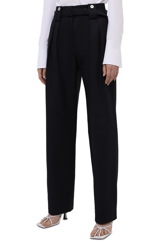 фото Хлопковые брюки jil sander