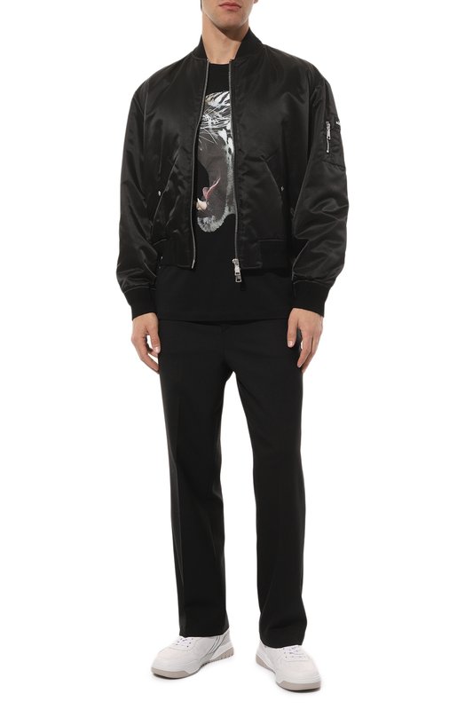 фото Хлопковая футболка hugo