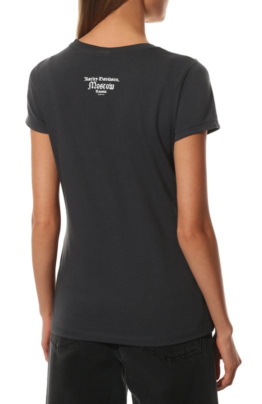 фото Хлопковая футболка harley-davidson