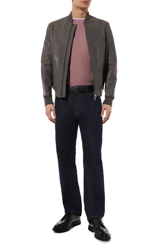 фото Хлопковая футболка brunello cucinelli