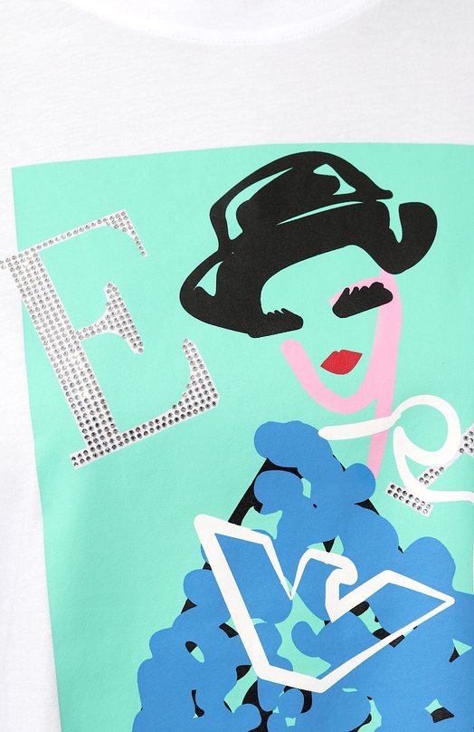 фото Хлопковая футболка emporio armani