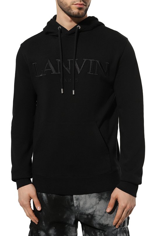 фото Хлопковое худи lanvin