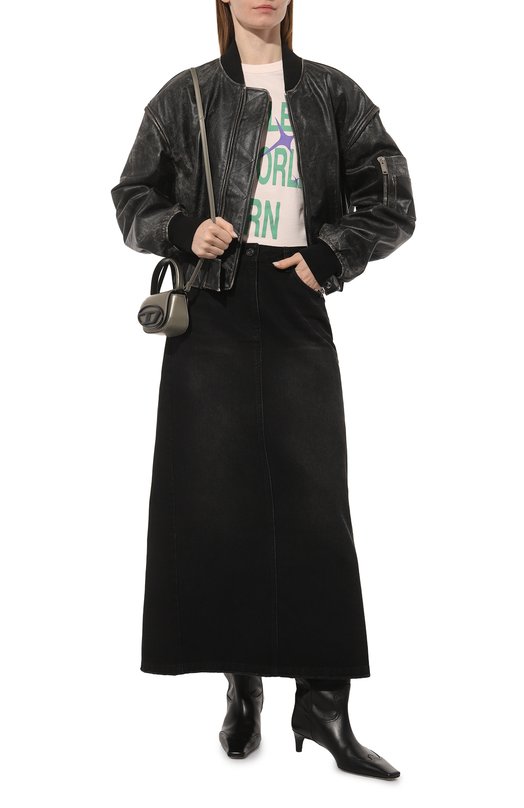 фото Хлопковая футболка heron preston