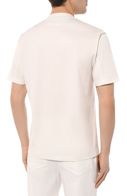 фото Хлопковая футболка brunello cucinelli