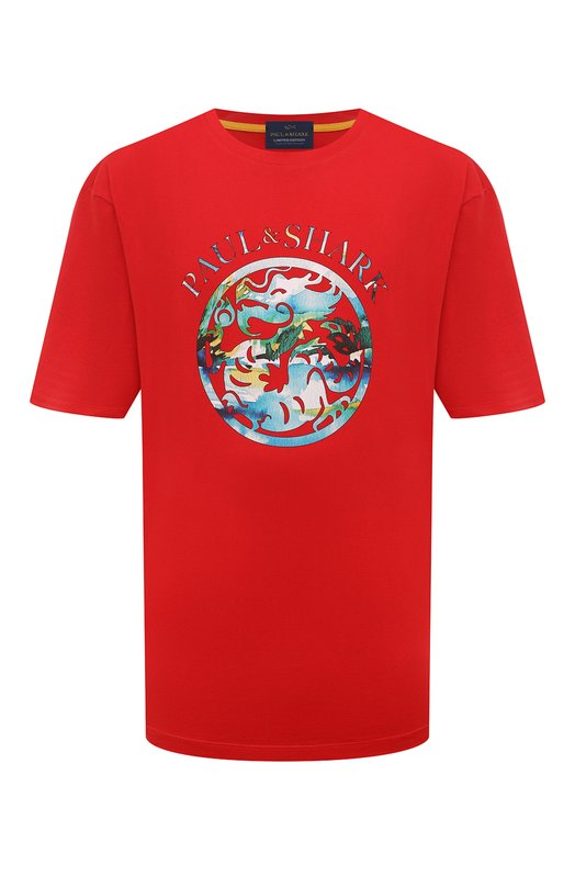 фото Хлопковая футболка paul&shark