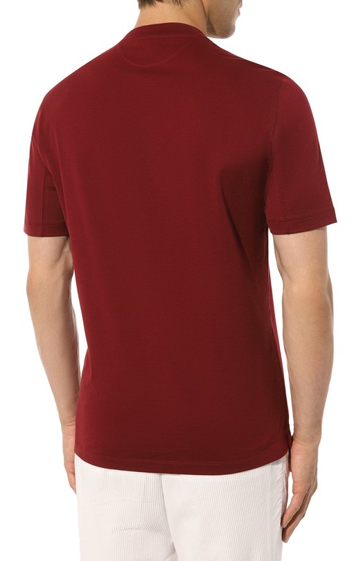 фото Хлопковая футболка brunello cucinelli