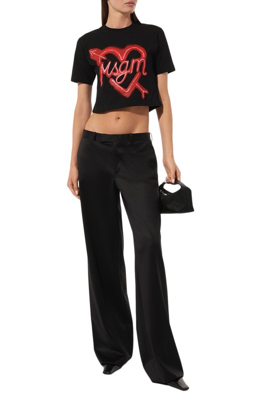 фото Хлопковая футболка msgm