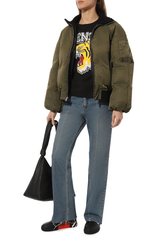 фото Хлопковая футболка kenzo