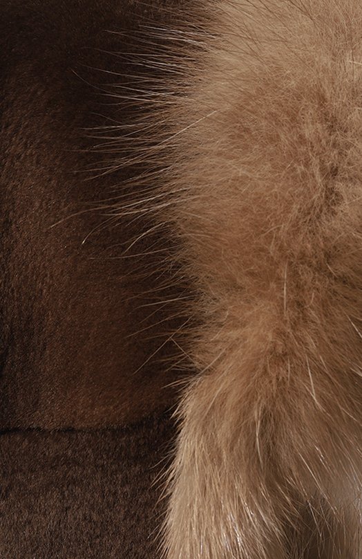 фото Шапка-ушанка из меха норки и соболя kussenkovv