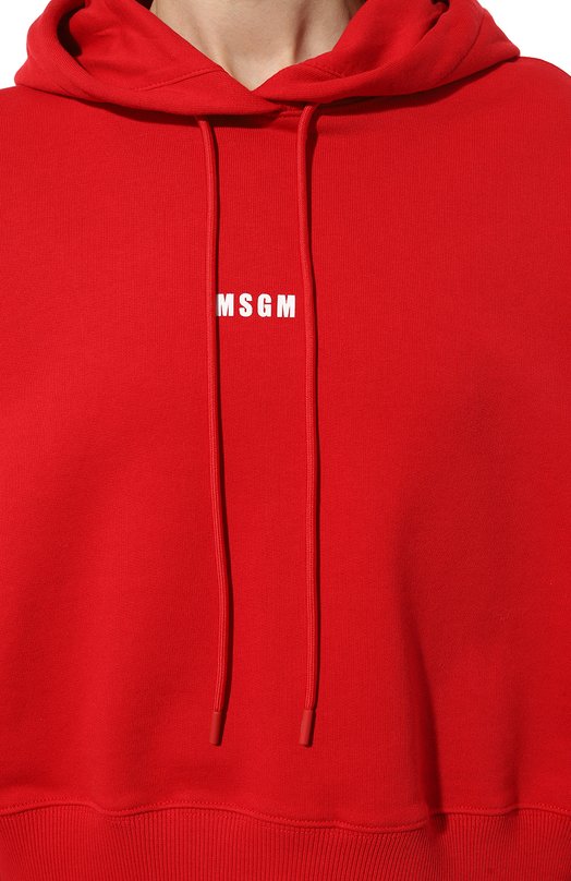 фото Хлопковое худи msgm