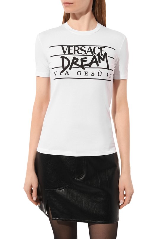 фото Футболка из вискозы versace
