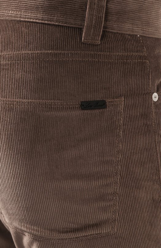 фото Брюки из смеси хлопка и кашемира loro piana