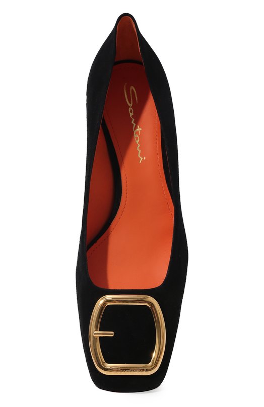 фото Замшевые туфли santoni