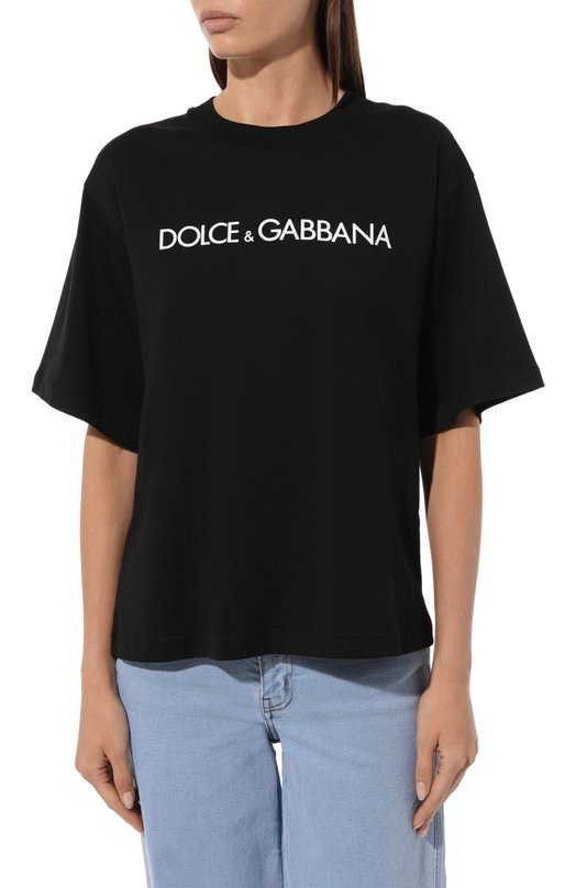фото Хлопковая футболка dolce & gabbana