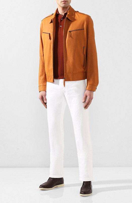 фото Ботинки из кожи каймана open walk loro piana